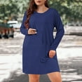 thumbnail image 7 of Drses Plus Size Nightgowns Women Cute Printed Sleepwear Night Gown Dresses Sleep Printed Dress, 7 of 7