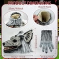thumbnail image 2 of Máscara de Hombre Lobo con Garras de Látex SUNREEK para Halloween, 2 of 6