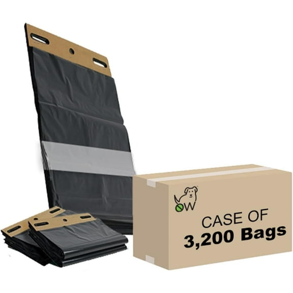 Pet Waste Station / Dog Waste Stations - Everything Included - Free 400 dog waste bags and 25 can liners