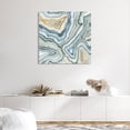 thumbnail image 6 of Empire Art Direct Agate Abstract II Frameless Free Floating Tempered Glass Panel Graphic Wall Art, 38" x 38" x 0.2", Ready to Hang, 6 of 9