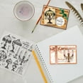 thumbnail image 2 of Vintage Lamp Candle Clear Stamps Medieval Table Lamp Clear Stamps Vintage Light Silicone Stamps for DIY Scrapbooking Photo Album Decorative Cards Making Home 5.91×5.91inch, 2 of 6
