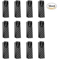 thumbnail image 4 of Diamond Gift Bags Set (12 Pack)- Unique Design with Durable Ribbon Handles, Beautiful Present Bags Best for Birthday, Wedding and Party Favors (Black, 14"x 4"x 4"), 4 of 5