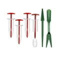 thumbnail image 1 of DOLITY Handheld Seeder Dispenser, Seeder Tool Garden Planter Starter Mini Hand Spreader Red, 1 of 9