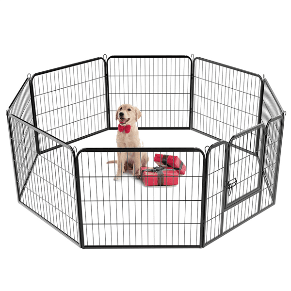 31 5 H Indoor Outdoor 8 Panel Dog Pen Playpen Walmart Com Walmart Com
