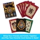 thumbnail image 2 of Juego de cartas AQUARIUS con temática de escudos de casas de Harry Potter, 2 of 8
