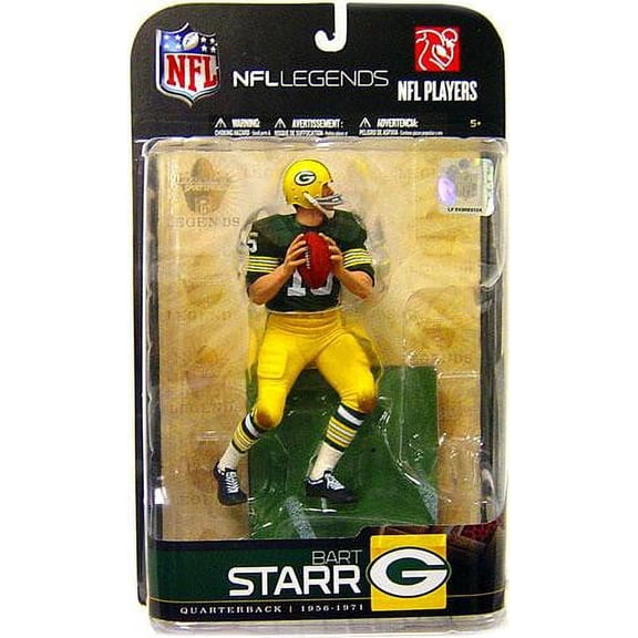McFarlane NFL Sports Picks Legends Series 5 Bart Starr Action Figure [Green Jersey]