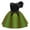 1-Green1, variant on Kiijoy Baby Girls Shiny Ruffle Sleeveless Bow Dress Party Princess Dress Pageant Gown, Sizes 2-10