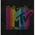 thumbnail image 2 of Retro MTV Colorful Pixel Art Logo Romper Boys or Girls Infant Baby Brisco Brands NB, 2 of 6