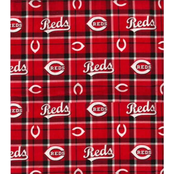 Reds Flannel Fabric (1 Yard)