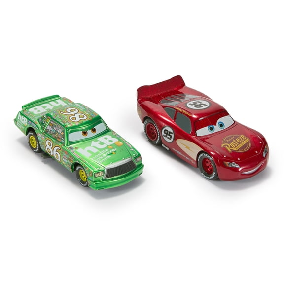 Disney Store Official Lightning McQueen & Chick Hicks Die Cast Twin Pack – Cars