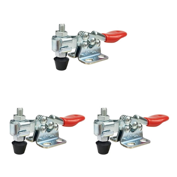 Eigraketly Toggle Clamp Horizontal Woodworking Holding Professional Release Carpenter Presser Capacity Fast Clamping Manual Type1 NO1
