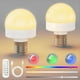 thumbnail image 2 of Bombillas Recargables con Control Remoto - Bombilla E26 Que Funciona con BateríAs para Apliques de Pared Sin Cableado, Luces Colgantes, 2 of 5