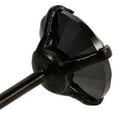 thumbnail image 4 of OULII 2 Pcs Boucles d'Oreilles pour Hommes Clous Noirs Ronds Style Vitrine Classique, 4 of 8