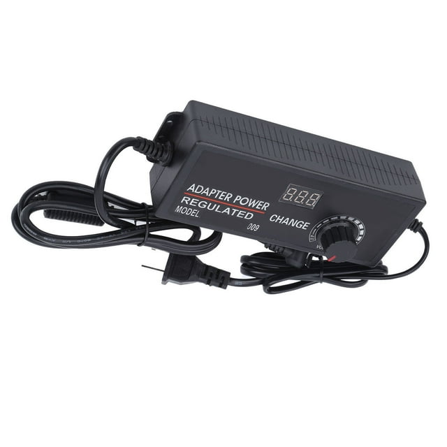 Adjustable Regulated Adapter 3V12V 10A DC Power Regulator, Fast Charging, Low Power Consumption, Anti Interference Overvoltage , LED Strips, Routers