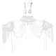 thumbnail image 1 of Collar de hombro nupcial Zulema Conjunto de Pendientes, 1 of 8