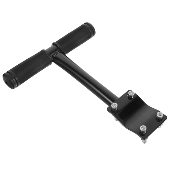 WRITWAA Black Rear Bike Seat Handlebar Armrest with Anti-Skid Grip for Comfortable and Secure Cycling Support