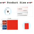 thumbnail image 2 of 20 Decks Mini Playing Cards, Mini Cards Playing, Miniature Playing Cards, Mini Card Games, Mini Deck of Cards, Mini Card Deck, Mini Poker Cards, Party Game., 2 of 6
