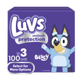 thumbnail image 3 of (2 pack) Luvs Platinum Protection Baby Diapers, Size 3 (16-28 lbs), 100 Count, 3 of 13