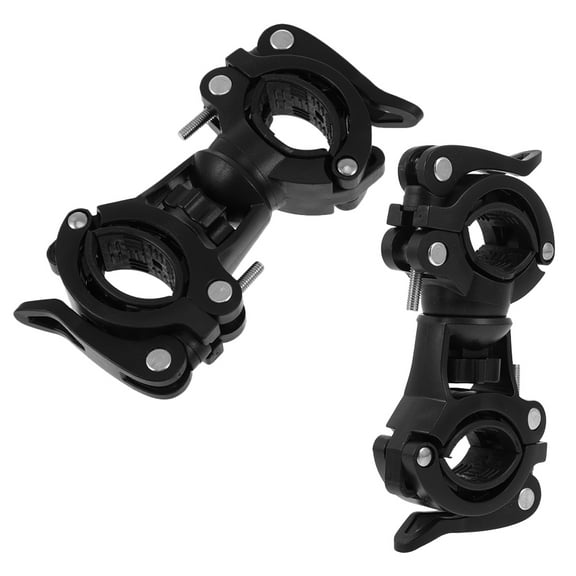 2 Pcs Scooter Grips Bike Mirror Handlebar Mount Clip