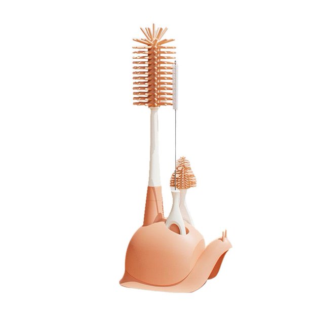 EZLIFE Y juego de limpieza de cepillos de paja, soporte de lavado de limpieza versátil, cepillo de cepillo con cepillo flexible,