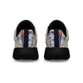 thumbnail image 4 of Red Wine And Blue 4th Of July Shoes Sneakers for Women Men Black Size 10, 4 of 7
