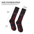 thumbnail image 3 of Compression Socks for Men Women -Cyberpunk Cityscape Lights Knee High Compression Stockings for Men Women, 3 of 5