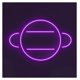 thumbnail image 1 of Letrero De Neón LED Planet Saturno Anillado, Luz Para Habitación Infantil, Espacio, Escaparate, , Entrada Comercial, 40cm, 1 of 2