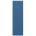 thumbnail image 5 of Ekena Millwork 12"W x 29"H True Fit PVC Diagonal Slat Modern Style Fixed Mount Shutters, Sojourn Blue (Per Pair - Hardware Not Included), 5 of 8