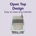 thumbnail image 6 of Litter Genie XX-Large Cat Litter Box, Open Top Extra Large Litter Box, High Sided Scatter Shield, 6 of 7