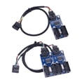 thumbnail image 4 of 9Pin USB Splitter USB Motherboard Header Extension Connector, Multiple Port Splitter for Enhanced Computer Functionality, 4 of 11