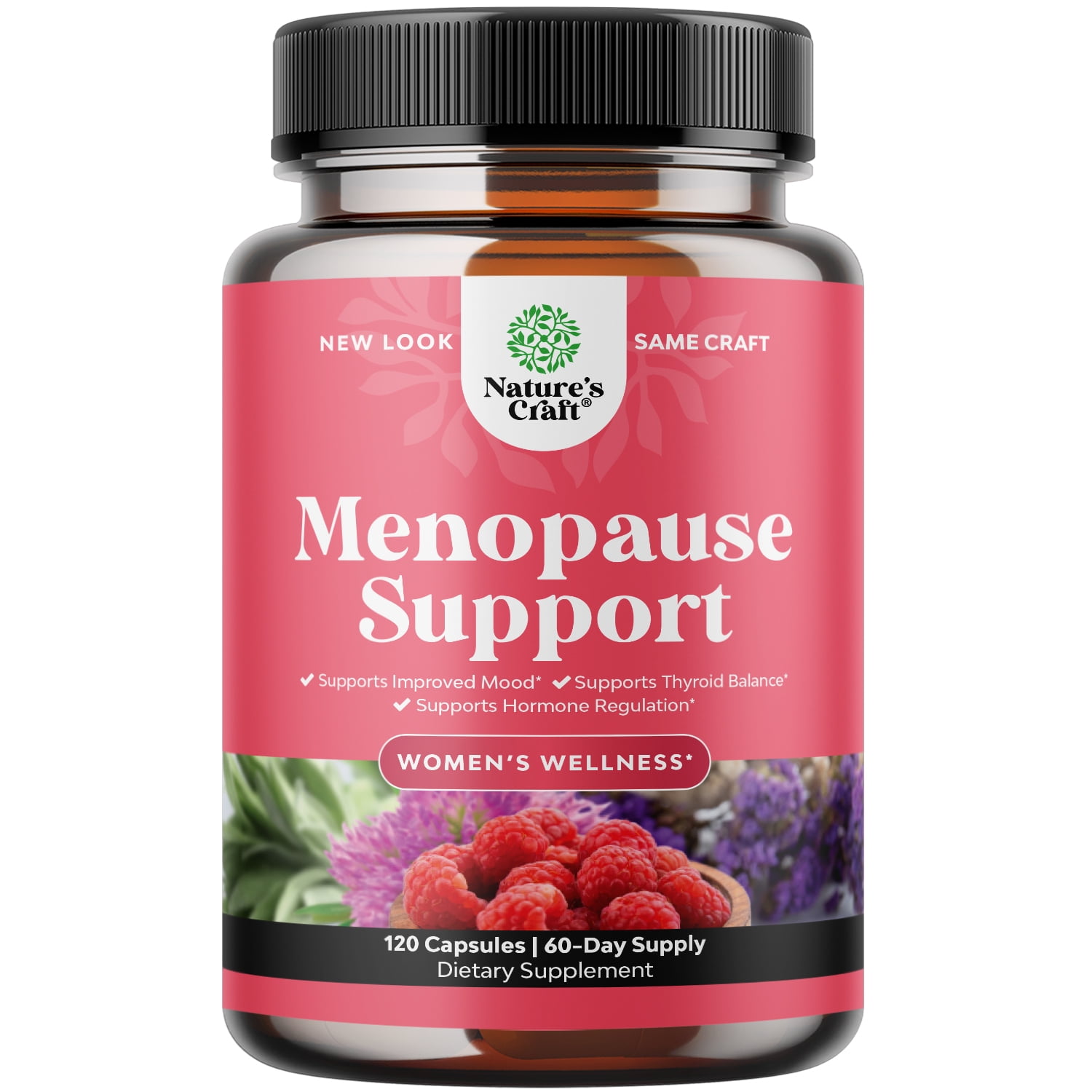 Complete Herbal Menopause Supplement for Women Multibenefit Menopause Relief Hormone Balance