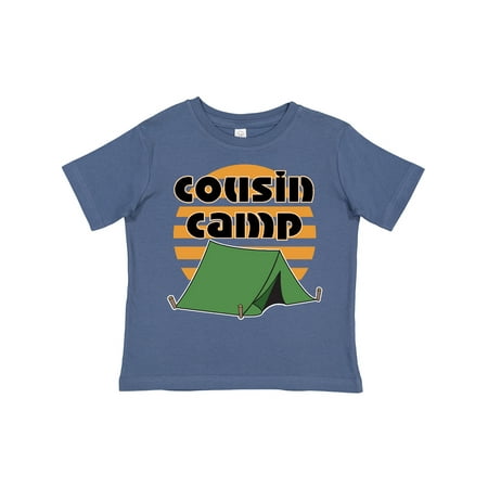 

Inktastic Cousin Camp Summer Reunion Gift Toddler Boy or Toddler Girl T-Shirt