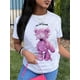 thumbnail image 2 of Camiseta Con Cuello Redondo Y Estampado De Oso, Camiseta Informal De Manga Corta Para Primavera Y Verano, Ropa De Mujer, 2 of 4