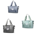 thumbnail image 1 of Bolsas de gimnasio, bolsas de lona, bolsas deportivas de viaje de gran capacidad para hombre y mujer, bolsa de lona deportiva plegable, ajustable y portátil de nailon para dormitorio,, 1 of 7