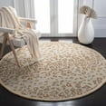 thumbnail image 2 of SAFAVIEH Martha Stewart Kalahari Spotted Area Rug, Horizon Sandbeige, 6' x 6' Round, 2 of 7