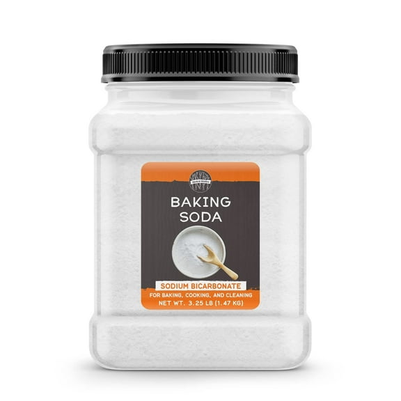 Birch & Meadow Baking Soda, Sodium Bicarbonate, Cooking & Cleaning 3.25 Pounds
