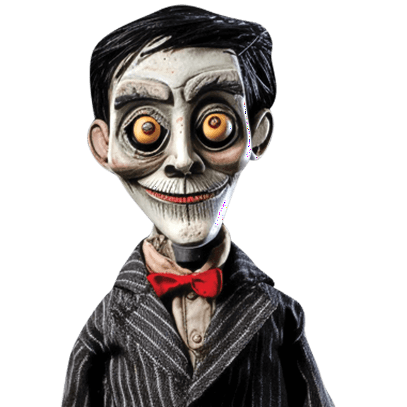 Halloween (Scary Puppet) Half Body Buddy Cutout
