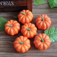 thumbnail image 2 of Mini simulación de vegetales falsos, calabaza Artificial de Halloween, artesanía de bricolaje, decoración de fiesta de cumpleaños, boda, hogar, 1 a 10 piezas, 2 of 4