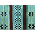 thumbnail image 1 of Ahgly Company Indoor Rectangle Southwestern Light Blue Country Area Rugs, 5' x 8', 1 of 4