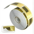 thumbnail image 2 of 500 Pcs Nail Art Form Tips Extension Manicure Tool Golden, 2 of 2