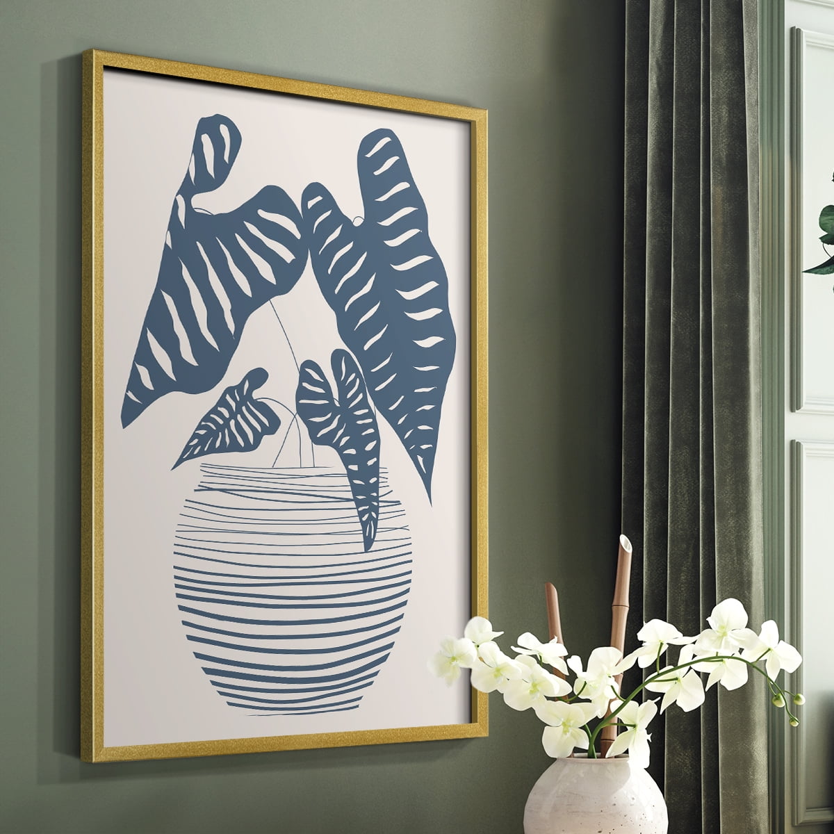 Wired in Monochrome I Framed Print - Solid Wood in Single Picture Frame Solid Wood 2 Framed Print