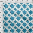 thumbnail image 2 of oneOone Rayon Iris Blue Fabric Nautical Sewing Craft Projects Fabric Prints By Yard 56 Inch Wide, 2 of 4