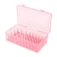 thumbnail image 3 of Caja de almacenamiento para carretes de hilo de bordar, contenedor, bandeja para 42 carretes, transparente, con Rosa, 3 of 9