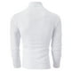 thumbnail image 5 of Blusa y camisa deportiva de manga larga con cuello alto y cremallera a cuadros para hombre, 5 of 9