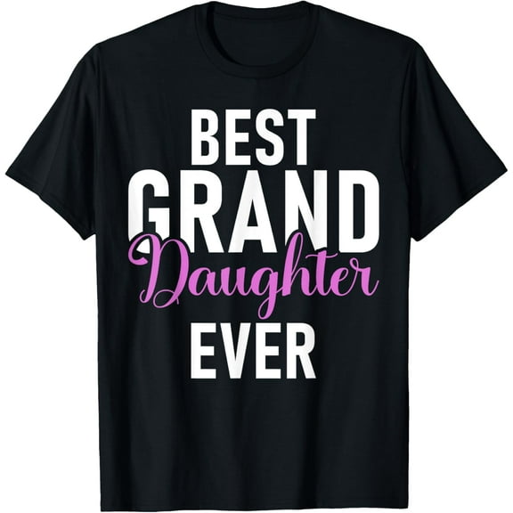 Playful Comfort Tee - Best Granddaughter Ever Granddaughter T-Shirt