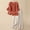 HWatermelon red6, variant on Embroidered Two Piece Set For Women Summer Business Casual Outfits For Women Lounge Sets For Women Women Linen Shorts Set Cotton Sets For Women 2 Piece Womens Two Piece Sets Cotton Linen Pants Set