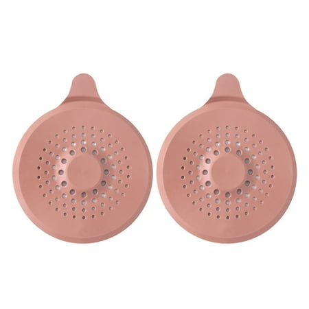 

Oiur 2Pcs Floor Drain Cover Good Sealing Anti-clogging Adjustable Suction-up Design Toilet Sewer Deodorant Pad Bathtub Hair Stopper Bathroom Accessories