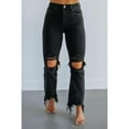thumbnail image 2 of Hot Ripped Jeans for Women 2026 Spring New Export Tight Nine-point Jeans, 2 of 5