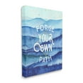 thumbnail image 3 of Stupell Industries Forge Your Own Path Layered Mountain Peaks Graphic Art Gallery Wrapped Canvas Print Wall Art, Design by Arrolynn Weiderhold, 3 of 5