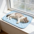 thumbnail image 4 of Pet Cooling Mat Cloth Summer Sleeping Pad Foldable Cool Bed for Cats Dogs Crate Sofa Car Travel Indoor Outdoor Washable Breathable Portable Chill Pad Home Summer Relief Travel Rest Pad Cozy Chill Pad, 4 of 6